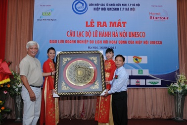 Ra mắt CLB Lữ hành Hà Nội UNESCO