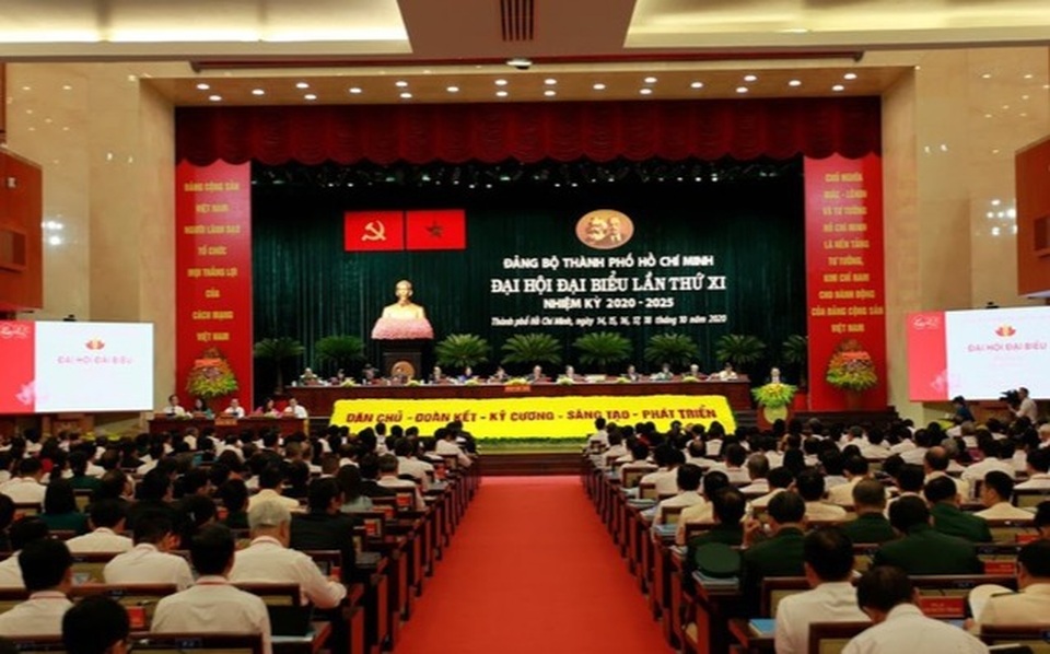 Thủ tướng Nguyễn Xuân Phúc dự khai mạc Đại hội Đảng bộ TPHCM - 2 Thủ tướng Nguyễn Xuân Phúc dự khai mạc Đại hội Đảng bộ TPHCM - 2