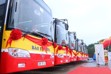 Hà Nội: Chính thức đưa xe buýt đạt tiêu chuẩn Euro 4 đi vào hoạt động thay thế xe buýt cũ