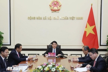 Chủ tịch nước Lương Cường điện đàm với Tổng thống Hàn Quốc Lee Jae Myung