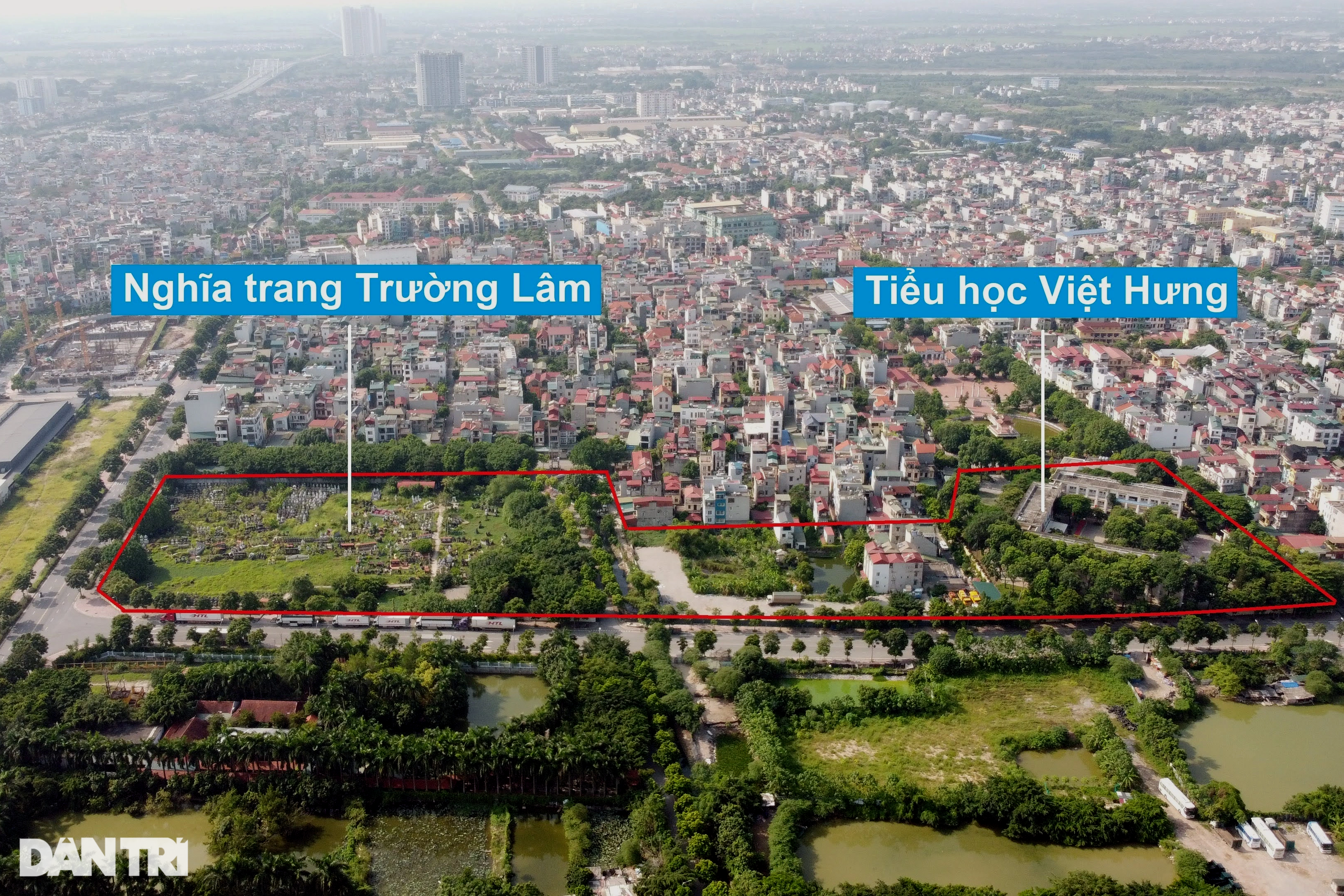 Đất cho trường học, cây xanh ở Hà Nội bị quy hoạch vào nơi có nghĩa trang  第6张