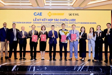 Sun Group bắt tay với 2 tập đoàn quốc tế hàng đầu trong lĩnh vực đào tạo ngành dịch vụ