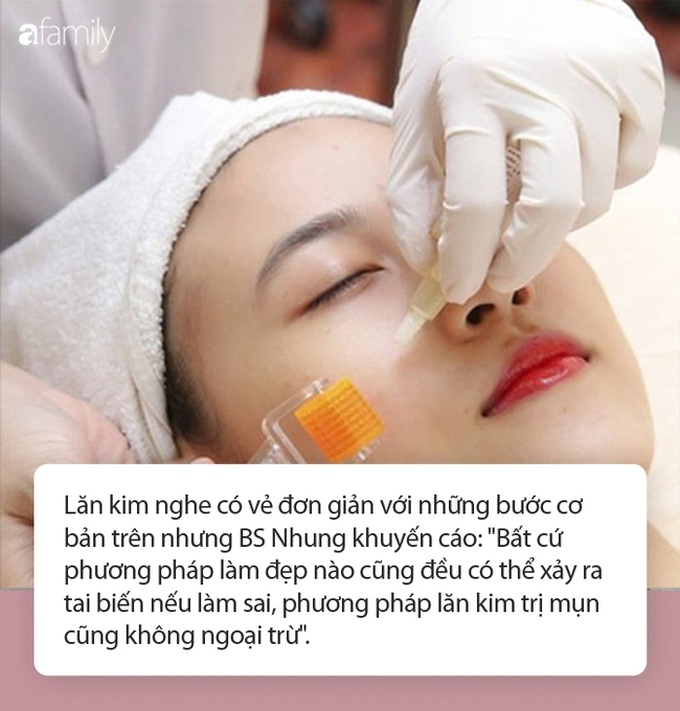 Bác sĩ da liễu chỉ ra nguyên nhân hàng đầu khiến lăn kim trở thành thủ phạm "vùi hoa dập liễu" khuôn mặt, ai nhìn cũng xót xa - Ảnh 4.