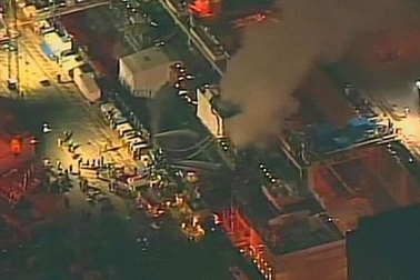 Tàu ngầm hạt nhân Mỹ bốc cháy, 6 người bị thương