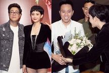 Hiền Hồ bối rối khi 2 “người tình tin đồn” Anh Đức và Bùi Anh Tuấn “đụng mặt”