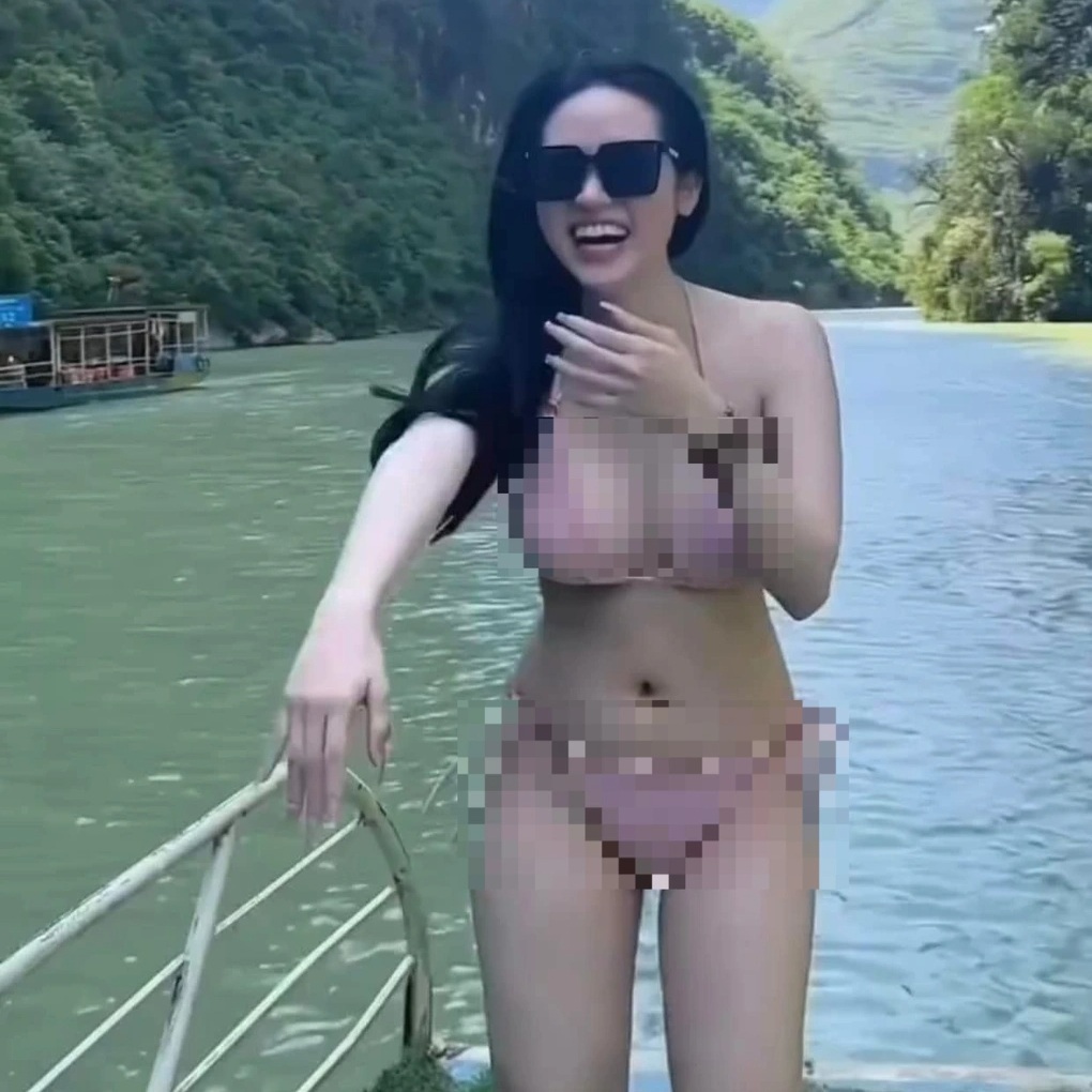 Cô gái chụp ảnh khoe thân phản cảm ở Hà Giang khiến nhiều người phẫn nộ - 3