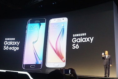 Samsung ra mắt bộ đôi Galaxy S6 và Galaxy S6 Edge màn hình cong
