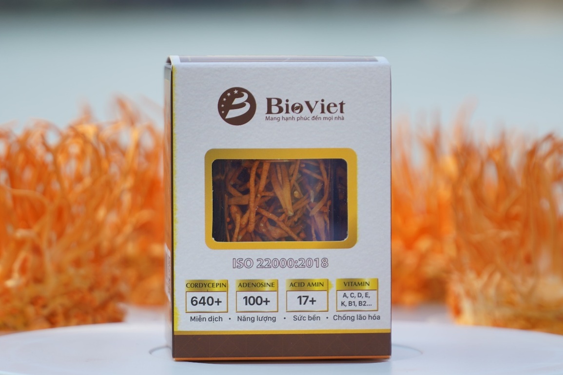 Vừa túi với sản phẩm đông trùng hạ thảo của thương hiệu BIOVIET - 2 Vừa túi với sản phẩm đông trùng hạ thảo của thương hiệu BIOVIET - 2