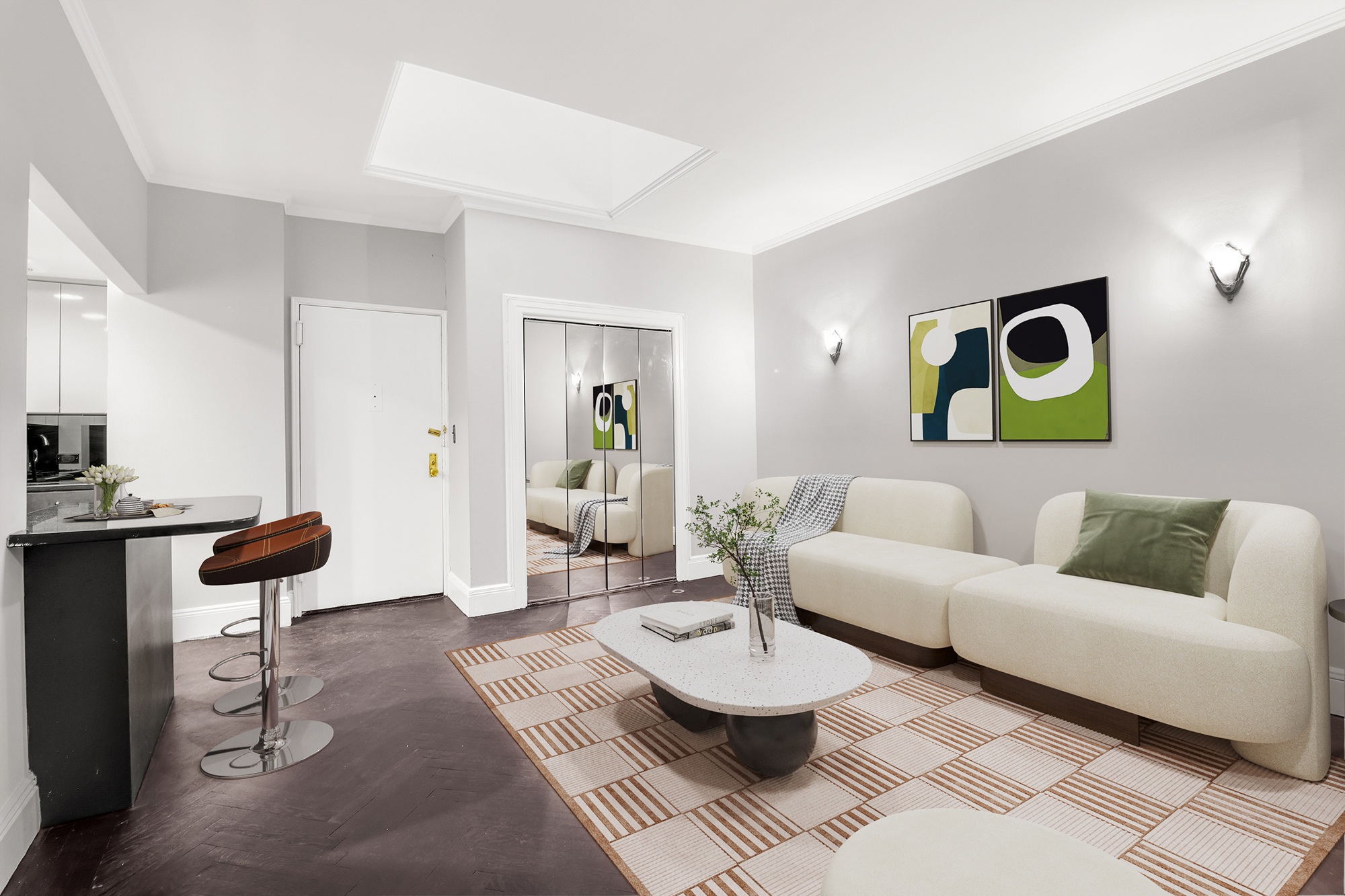 6 способів використання меблів, щоб зробити маленькі квартири просторішими - 1 6 cách dùng nội thất giúp chung cư diện tích nhỏ trở nên rộng rãi hơn - 1