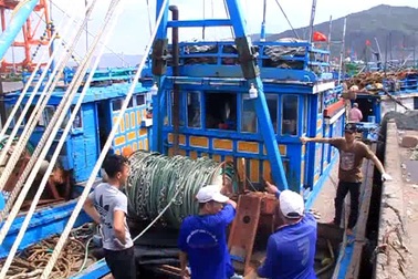 Bình Định: Ngư dân hối hả mở chuyến biển đầu năm