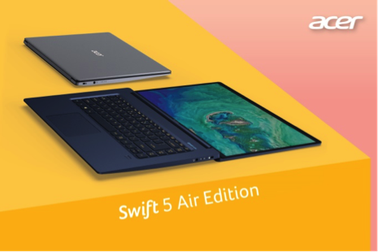 Hiệu quả vượt trội với dòng laptop “siêu mỏng, siêu nhẹ” Acer Swift Series