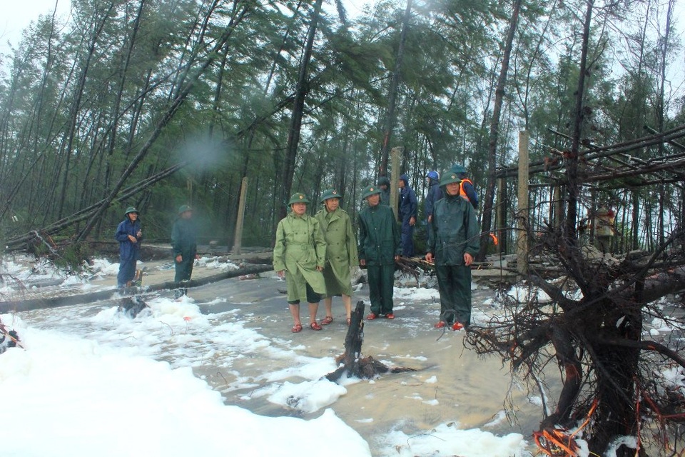 Nước sông Hương gần tràn bờ, TP Huế ngập mênh mông - 9 Nước sông Hương gần tràn bờ, TP Huế ngập mênh mông - 9