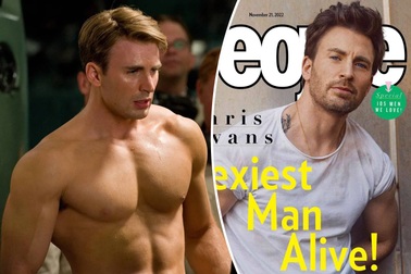 Chris Evans là người đàn ông quyến rũ nhất năm 2022