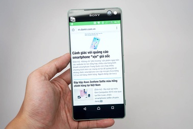 Đập hộp Xperia C5 Ultra giá 7,9 triệu đồng tại Việt Nam