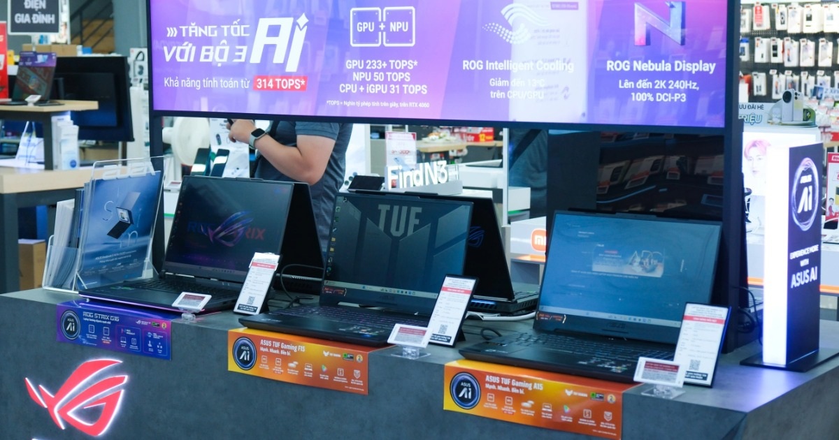 Xu hướng phát triển của laptop AI tại Việt Nam