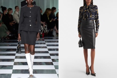 Kiểu váy sang trọng, không lỗi mốt dành cho dân văn phòng