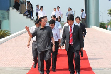 Khai trương nhà máy chiết xuất dầu và khô đậu tương đầu tiên ở Việt Nam