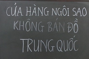 "Tẩy chay hàng Trung Quốc là yêu nước tiêu cực"
