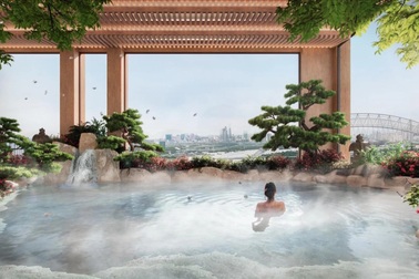 Tổ hợp trị liệu khoáng nóng và detox  gần 2.000 m2 tại TPHCM