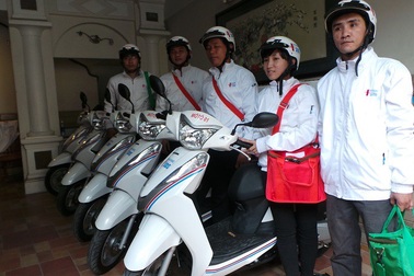 Bác sĩ sẽ đi cấp cứu ngoại viện bằng… xe 2 bánh