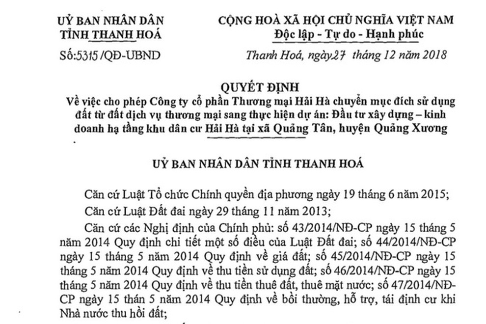 Doanh nghiệp lên tiếng vụ hô biến đất thương mại thành đất ở - 2 Doanh nghiệp lên tiếng vụ hô biến đất thương mại thành đất ở - 2