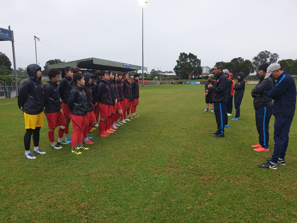Đội tuyển nữ Việt Nam tập luyện tại Australia, chuẩn bị cho trận play-off - 1 Đội tuyển nữ Việt Nam tập luyện tại Australia, chuẩn bị cho trận play-off - 1