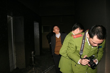 Khám nghiệm hiện trường vụ cháy chung cư 18 tầng