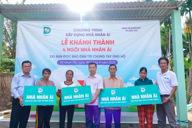 Khánh thành 4 ngôi nhà Nhân ái ở ĐBSCL, giúp hộ nghèo vượt lên khó khăn