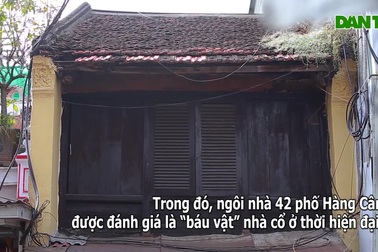 Nhà cổ 130 tuổi, hình “hộp diêm” hiếm hoi của Hà Nội