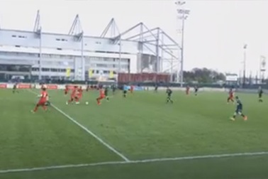 U20 Việt Nam thua 0-1 trước U23 Moenchengladbach