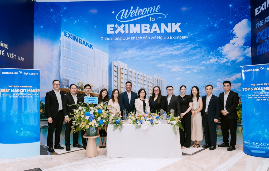 Eximbank được LSEG trao giải “Best Market Maker”, khẳng định năng lực ngoại hối - 4