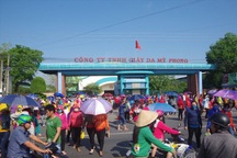 Không tiếp tục cắt giảm lao động tại Công ty Giày da Mỹ Phong