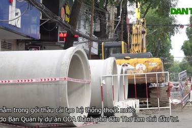 "Lô cốt" ngổn ngang đường nội ô TP Cần Thơ