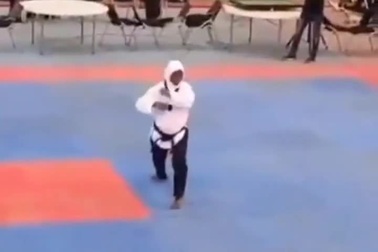 Vận động viên mang thai 8 tháng giành huy chương vàng Taekwondo