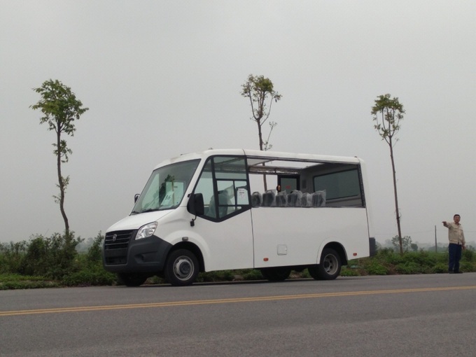 Loại minibus dự kiến hoạt động vận tải du lịch tại Huế trong thời gian tới