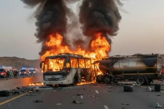 Tai nạn thảm khốc tại Ả rập Xê út, 45 người hành hương thiệt mạng