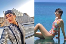 Người mẫu Khánh Linh tự cách ly, huỷ nhiều show khi từ Pháp về Việt Nam