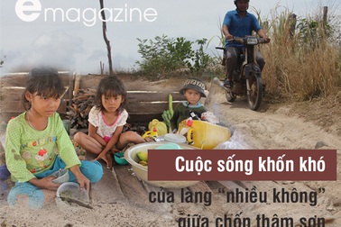 Cuộc sống khốn khó của làng "nhiều không" giữa chốn thâm sơn