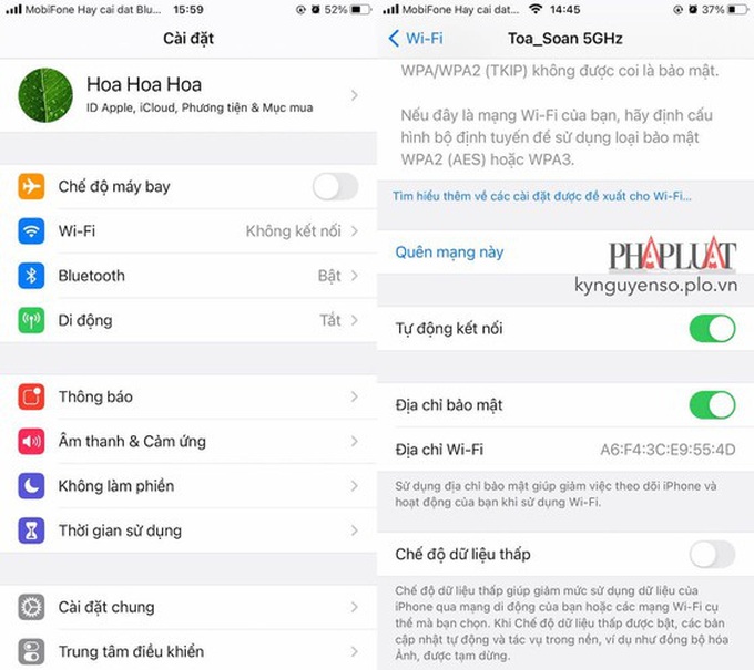 6 mẹo đơn giản giúp hạn chế bị hack khi sử dụng iPhone - Ảnh 3. 6 mẹo đơn giản giúp hạn chế bị hack khi sử dụng iPhone - Ảnh 3.