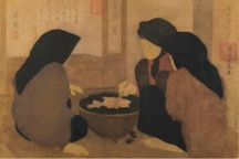 Bức tranh chân quê của danh họa Việt xuất hiện trên sàn đấu giá quốc tế