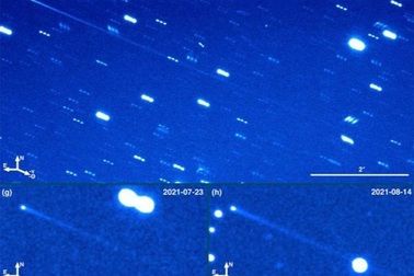 Vật thể tưởng là tiểu hành tinh bất ngờ "sống dậy'', mọc đuôi