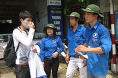 “Thật vui vì được sinh viên tình nguyện giúp đỡ"