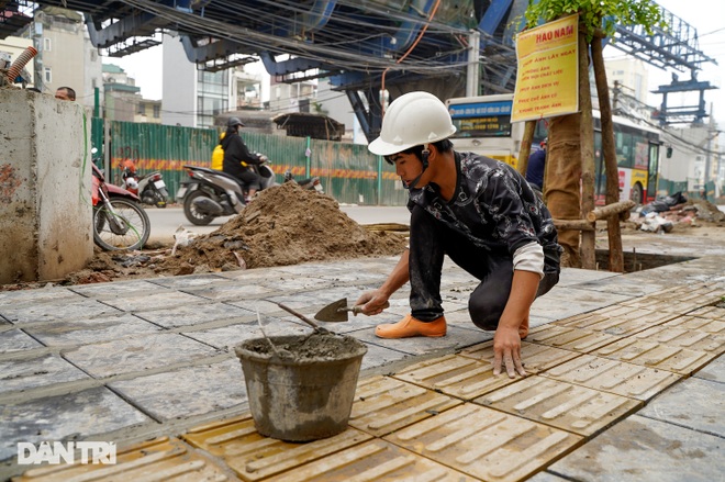 Gấp rút hoàn thiện đường vành đai 2 dưới thấp đoạn Đại La - Minh Khai - 8 Gấp rút hoàn thiện đường vành đai 2 dưới thấp đoạn Đại La - Minh Khai - 8