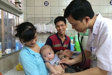 Nắng nóng, bệnh nhân sởi vẫn duy trì ở mức cao