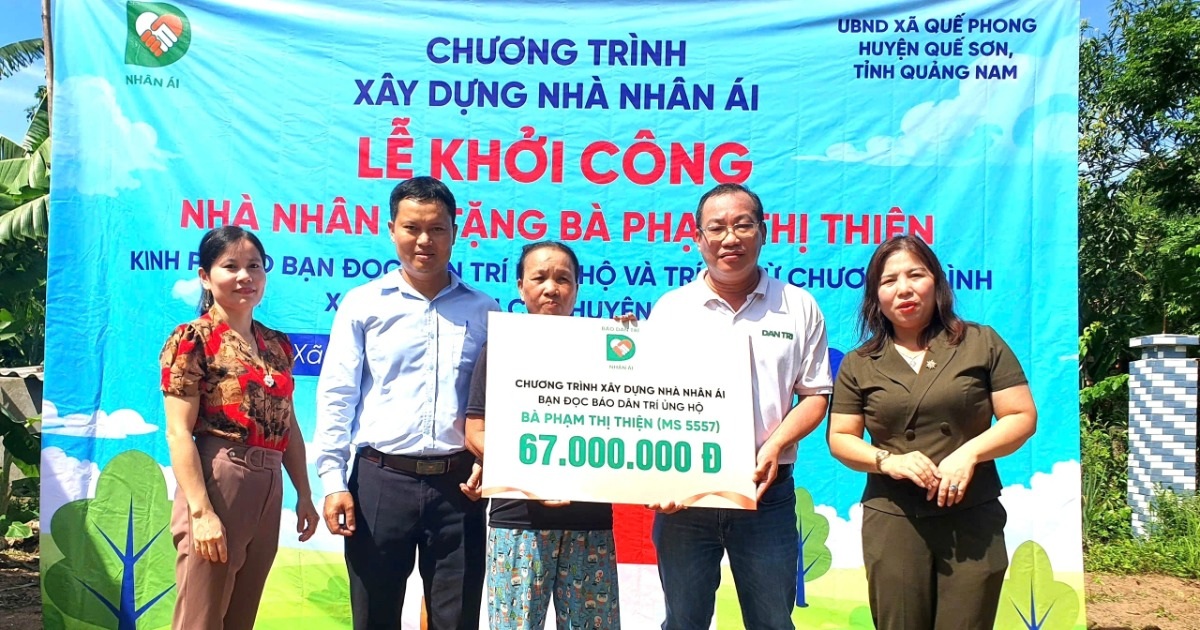 “Tôi sắp được ở trong ngôi nhà mới rồi”