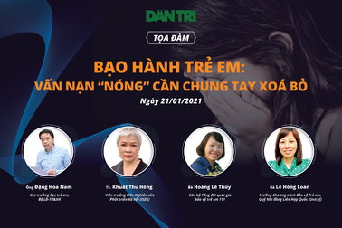 "Đừng im lặng khi nghe tiếng kêu cứu, tiếng khóc âm thầm của trẻ em"