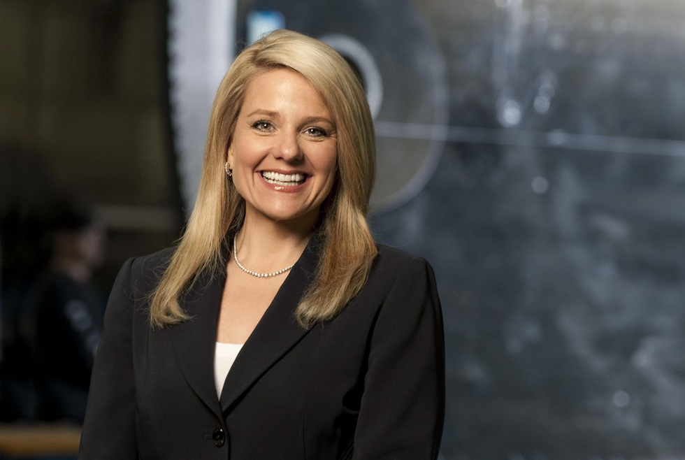 Gwynne Shotwell là một trong rất ít nữ lãnh đạo ở lĩnh vực công nghệ vũ trụ (Ảnh: Getty).