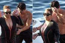 Mariah Carey lộ dáng đẫy đà bên bạn trai kém 14 tuổi
