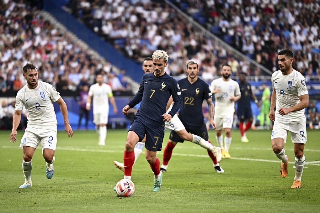 Mbappe giúp Pháp đánh bại Hy Lạp, Anh thắng 7-0 Bắc Macedonia - 1 Mbappe giúp Pháp đánh bại Hy Lạp, Anh thắng 7-0 Bắc Macedonia - 1