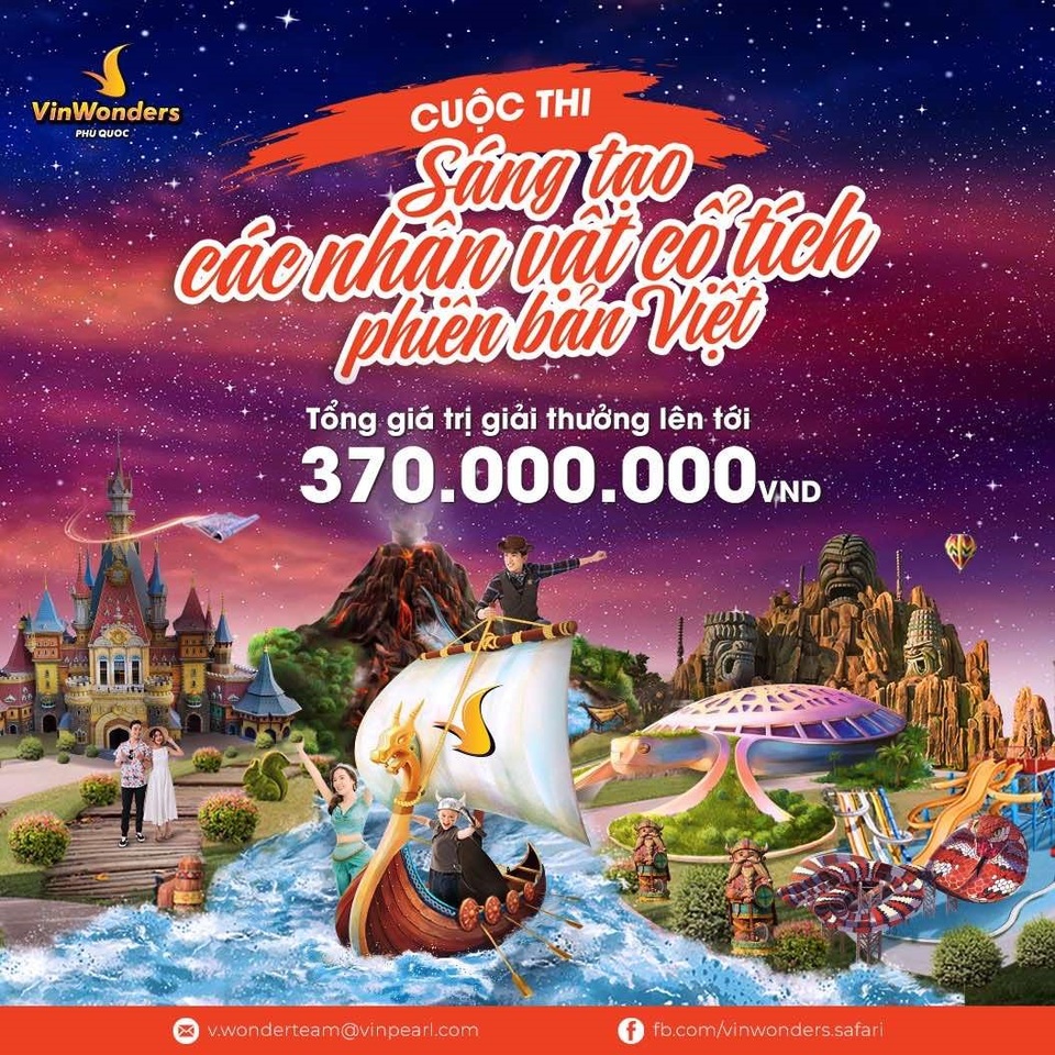 VinWonders tổ chức thi “sáng tạo các nhân vật cổ tích phiên bản Việt” - 7